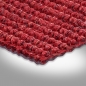 Preview: Mara Sisal mit Latexrücken - rot - melliert 018